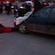 Video footage shows a driver hitting several protesters gathered on Tuesday in Minneapolis.
KSTP screenshot